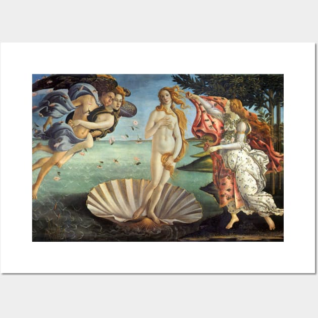 The Birth of Venus by Sandro Botticelli Wall Art by MasterpieceCafe